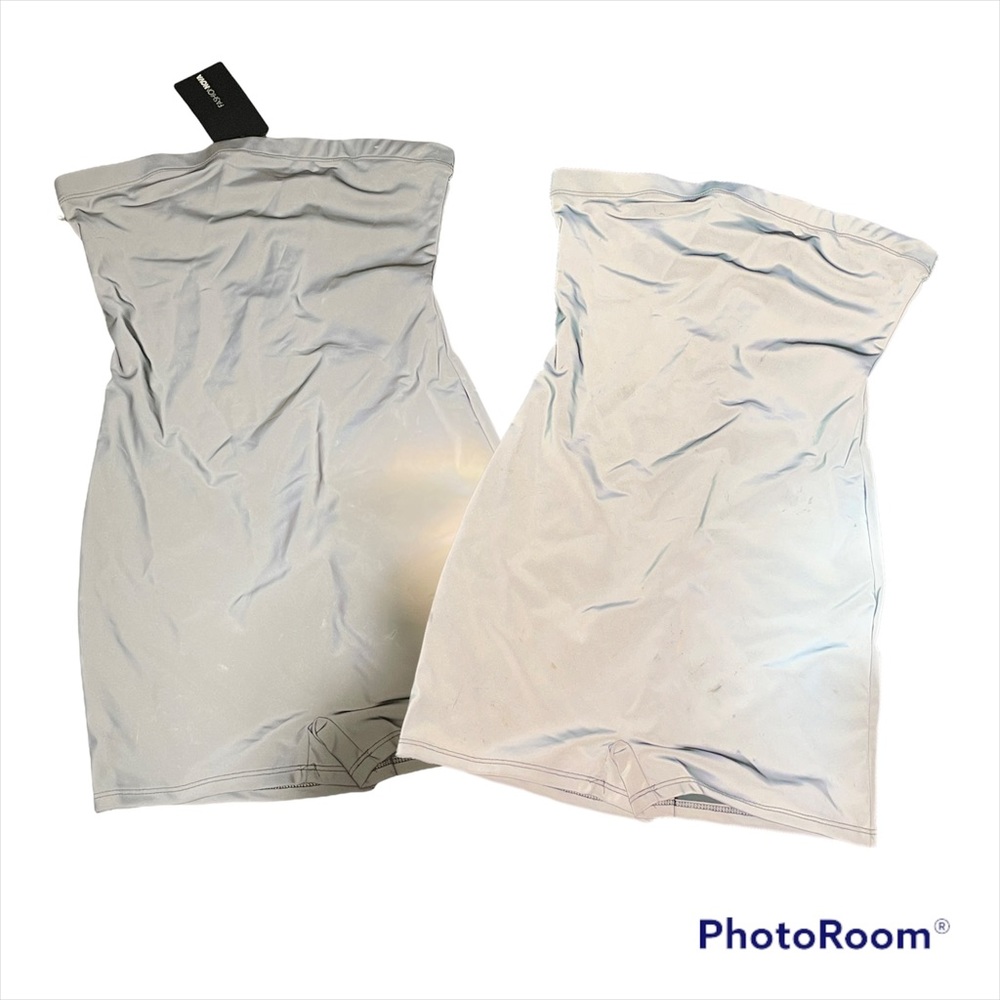 NEVER WORN Fashion Nova Reflective Romper.